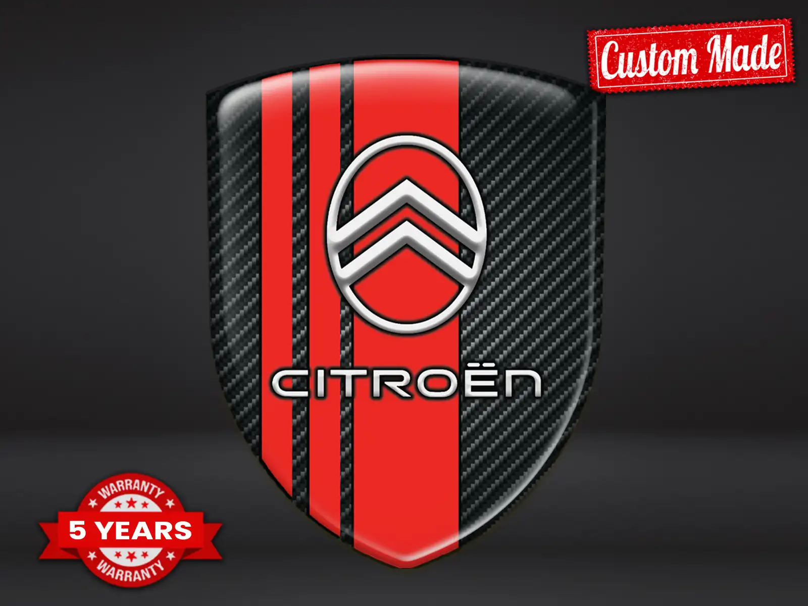 Citroen Autoembleme Hochwertig Anpassbar Design